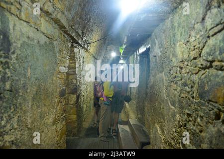 Tempel XIII, Maya-Ruinen, Palenque, Chiapas, Mexiko Stockfoto