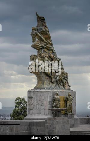 Monumento a la Victoria del 5 de Mayo, Puebla, Mexiko Stockfoto