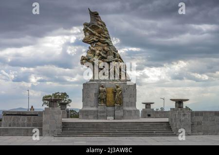 Monumento a la Victoria del 5 de Mayo, Puebla, Mexiko Stockfoto