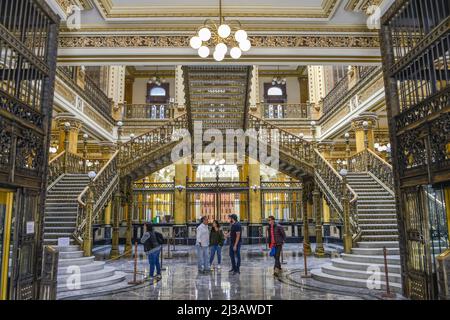 Palacio de Correos de Mexico, Mexiko-Stadt, Mexiko Stockfoto