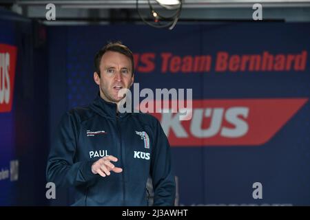 Hockenheim, Deutschland. 06. April 2022. 6.. April 2022, Hockenheimring, Hockenheim, DTM-Testfahrten 2022, Hockenheimring, 5.. - 06.04.2022. April, im Bild Timo Bernhard Credit: dpa/Alamy Live News Stockfoto