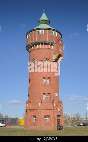 Alter Wasserturm, Marienpark, Lankwitzer Straße, Mariendorf, Tempelhof-Schöneberg, Berlin, Deutschland Stockfoto