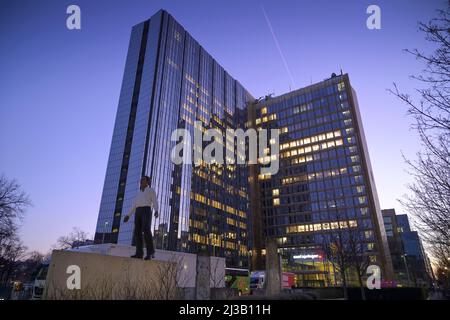 Axel-Springer-Verlag, Axel-Springer-Straße, Schuetzenstraße, Kreuzberg, Friedrichshain-Kreuzberg, Berlin, Deutschland Stockfoto