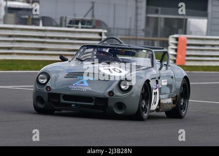 Stuart Daburn, TVR Tuscan Challenge, Advantage Motorsport Future Classics, eine Rennserie für Sportwagen und GT-Fahrzeuge aus den 1970er und 1980er Jahren, eac Stockfoto