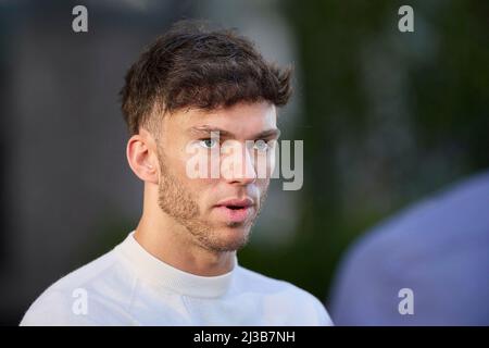 Melbourne, Australien. 07. April 2022. 7.. April 2022, Albert Park, Melbourne, FORMEL 1 ROLEX AUSTRALIAN GRAND PRIX 2022, im Bild Pierre Gasly (FRA), Scuderia AlphaTauri Quelle: dpa/Alamy Live News Stockfoto