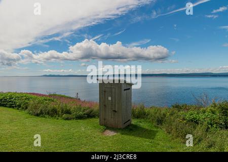 Le Graves Trail, Forillon National Park, Gaspe Peninsula, Kanada. Stockfoto