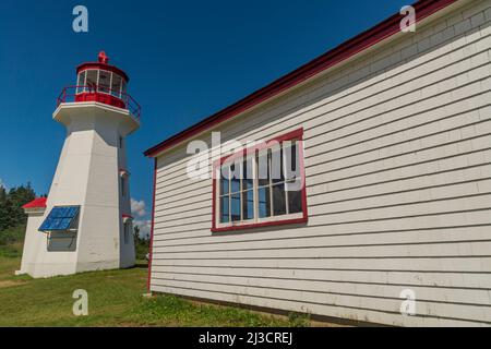 Le Graves Trail, Forillon National Park, Gaspe Peninsula, Kanada. Stockfoto