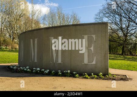 Somme Memorial. Heaton Park, Manchester. Stockfoto