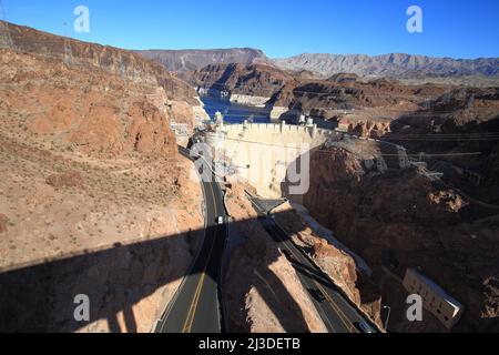 Hoover-Staudamm Stockfoto