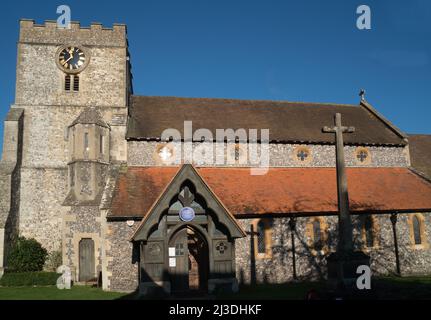 St. Mary's Church, Streatley, Barkshire Stockfoto