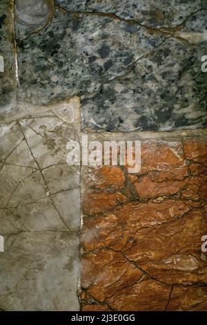 Detaillierte Innenansichten aus dem zweiten Bayezid-Bad, dem Bayezid II Hamam, Kulturmuseum in Fatih, Istanbul, Türkei am 30. März 2022. Das Bayezid I. Stockfoto