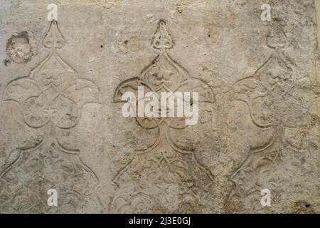 Detaillierte Innenansichten aus dem zweiten Bayezid-Bad, dem Bayezid II Hamam, Kulturmuseum in Fatih, Istanbul, Türkei am 30. März 2022. Das Bayezid I. Stockfoto