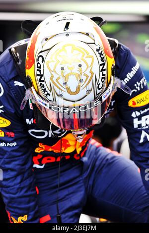 Max Verstappen (NLD) Red Bull Racing. 08.04.2022. Formel 1 Weltmeisterschaft, Rd 3, Großer Preis Von Australien, Albert Park, Melbourne, Australien, Übungstag. Bildnachweis sollte lauten: XPB/Press Association Images. Stockfoto