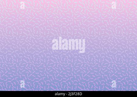 Zusammenfassung Hintergrund mit 80 s Memphis geometics Muster und lebhaften psychedelischen Farben Stock Vektor