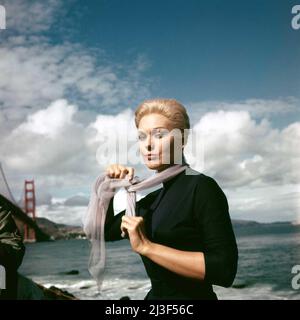 KIM NOVAK in VERTIGO (1958), Regie: ALFRED HITCHCOCK. Quelle: Alfred J. Hitchcock Productions / Album Stockfoto