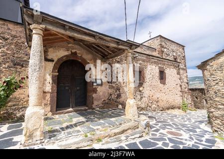 El Muyo Dorf in der Provinz Segovia, Spanien Stockfoto