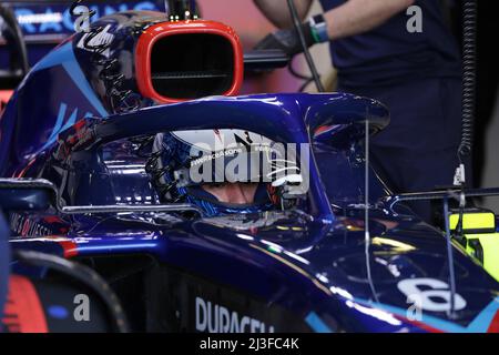 Melbourne, Australien. 08. April 2022. 8.. April 2022, Albert Park, Melbourne, FORMEL 1 ROLEX AUSTRALIAN GRAND PRIX 2022, auf dem Bild Nichola Latifi (CAN), Williams Racing Credit: dpa/Alamy Live News Stockfoto