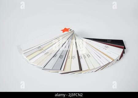 Papiermuster, Papiermuster bunt. Stockfoto