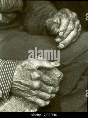 Doris Ulmann - Arbeiterhänden - Arbeiterhänden - 1925 Stockfoto