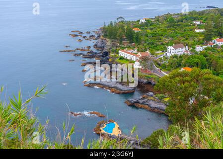 Miradouro do Pisao auf der Insel Sao Miguel, Portugal. Stockfoto