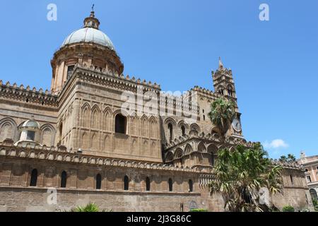 Kathedrale von Palermo Stockfoto