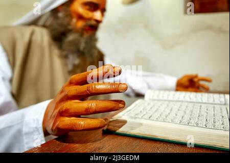 Dubai. VAE. Al-Ahmadiya, Dubais erste Schule (1912). Stockfoto