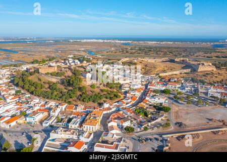 Castelo da Vila in Castro Marim, Portugal. Stockfoto