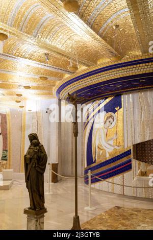 Heiligtum des Heiligen Pio (padre pio) von Pietrelcina, san giovanni rotondo, Italien Stockfoto