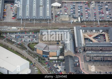 Historic England Archive, das sich in der Swindon Heritage Action Zone, Wiltshire, 2019 befindet. Stockfoto