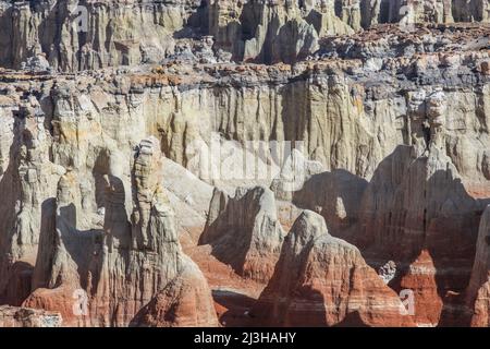 Coal Mine Canyon liegt an einem abgelegenen Ort im Nordosten von Arizona. Stockfoto