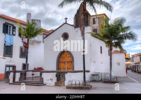 Kapelle der heiligen Leiche in Funchal, Madeira, Portugal. Stockfoto