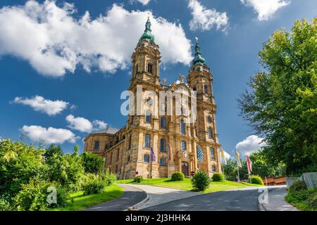 Basilika Vierzehnheiligen bei Bad Staffelstein in Oberfranken Stockfoto