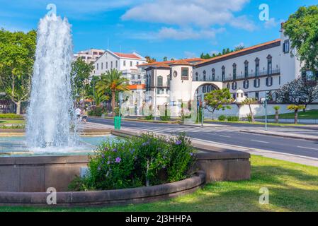 Palacio de Sao Lourenco in der portugiesischen Stadt Funchal. Stockfoto