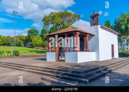 Kapelle Santa Catarina in Funchal, Portugal. Stockfoto