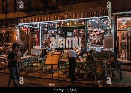 LITTLE ITALY, New York City, NY, USA, Street Scene Stockfoto