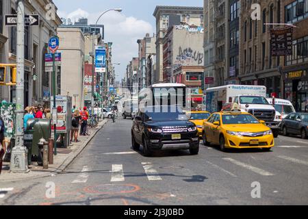 Chinatown, New York City, NY, USA, Street Scene Stockfoto