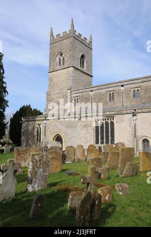 St Mary & St Edburga Church, Stratton Audley, Oxfordshire Stockfoto