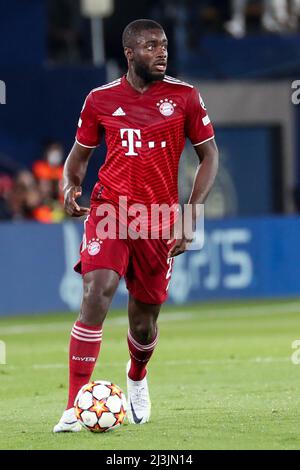 Villarreal, Italien. 06. April 2022. Dayot Upamecano (Bayern München) während Villarreal FC vs Byern München, UEFA Champions League Fußballspiel in Villarreal, Italien, ca. 06 2022 Quelle: Unabhängige Fotoagentur/Alamy Live News Stockfoto