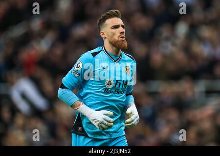 Newcastle, Großbritannien. 08. April 2022. Jose Sa #1 von Wolverhampton Wanderers während des Spiels in, am 4/8/2022. Quelle: SIPA USA/Alamy Live News Stockfoto