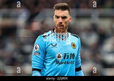 Newcastle, Großbritannien. 08. April 2022. Jose Sa #1 von Wolverhampton Wanderers während des Spiels in, am 4/8/2022. Quelle: SIPA USA/Alamy Live News Stockfoto