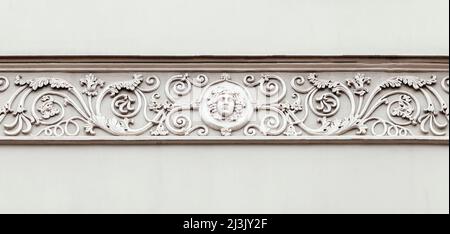 Wandschmuck im Jugendstil Stockfoto