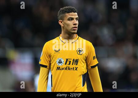 Newcastle, Großbritannien. 08. April 2022. Chem Campbell #77 von Wolverhampton Wanderers in, am 4/8/2022. Quelle: SIPA USA/Alamy Live News Stockfoto