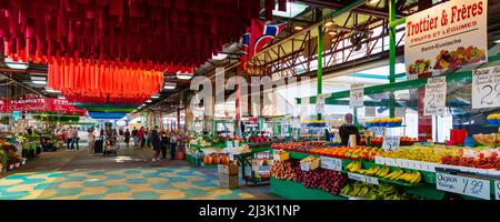 Jean-Talon-Markt in Montreal; Montreal, Quebec, Kanada Stockfoto