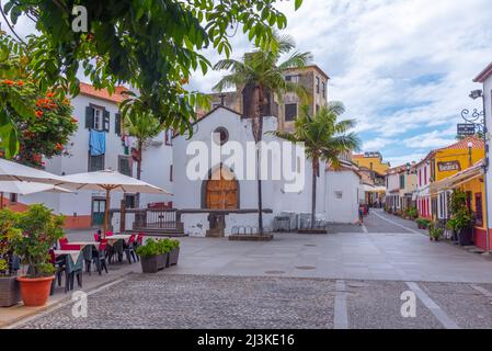 Funchal, Portugal, 13. Juni 2021: Kapelle der heiligen Leiche in Funchal, Madeira, Portugal. Stockfoto