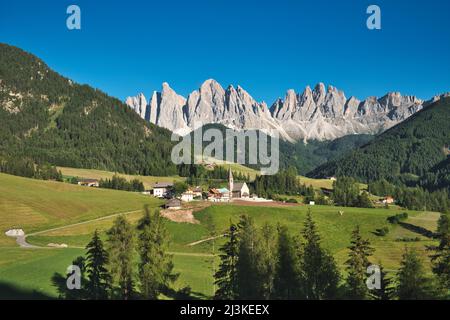 Foto der Chiesa di Santa Maddalena in Italien Stockfoto