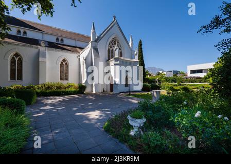 Mutterkirche in Stellenbosch, Südafrika; Stellenbosch, Westkap, Südafrika Stockfoto