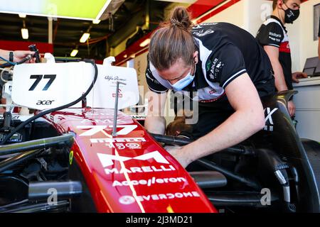 Melbourne, Australien. 08. April 2022. #77 Valtteri Bottas (FIN, Alfa Romeo F1 Team ORLEN), Quelle: dpa/Alamy Live News Stockfoto