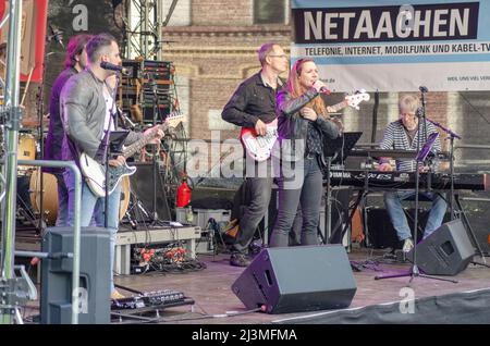 Aachen Juni 2016: Bürgerfest in Aachen Eilendorf Stockfoto