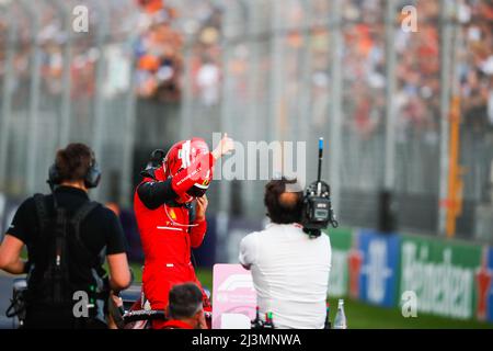Melbourne, Australien. 08. Apr, 2022. Während des Formel 1 Heineken Australian Grand Prix 2022, 3. Runde der FIA Formel 1 Weltmeisterschaft 2022, auf dem Albert Park Circuit, vom 8. Bis 10. April 2022 in Melbourne, Australien - Foto: Antonin Vincent/DPPI/LiveMedia Kredit: Independent Photo Agency/Alamy Live News Stockfoto
