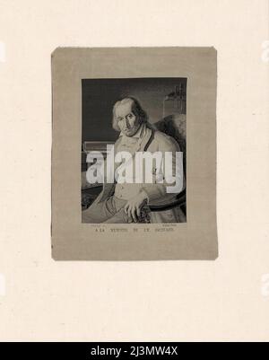 Porträt von Joseph Marie Jacquard (1752-1834), Lyon, 19.. Jahrhundert. Stockfoto